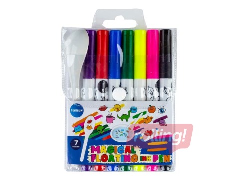 Flomāsteri Centrum, Attēls ūdenī, 6 krāsas