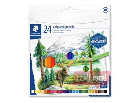 Krāsainie zīmuļi Staedtler 146C, 24 gab.