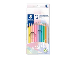 Krāsainie zīmuļi Staedtler 146, 12 pasteļkrāsas
