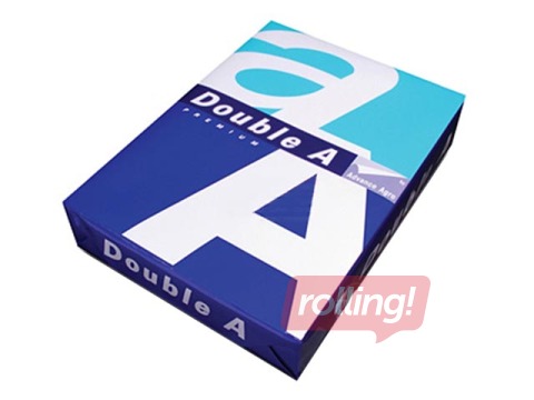 Papīrs Double A Premium, A4, 80g/m², 500 loksnes