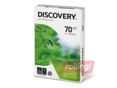 Papīrs Discovery, A4, 70 g/m2, 500 loksnes