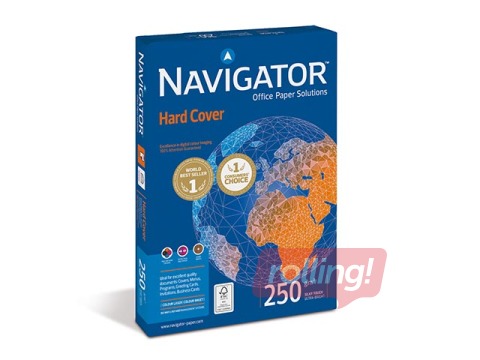 Papīrs Navigator, Hard Cover, A4, 250g/m², 125 loksnes