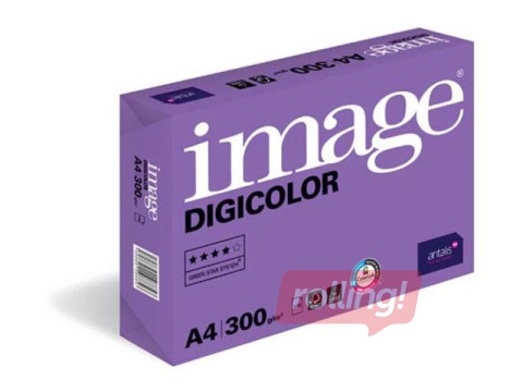 Papīrs Image Digicolor, A4, 300g/m², 125 loksnes