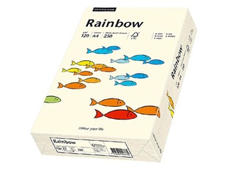 Papīrs Rainbow 03, A4, krēmkrāsas, 80g/m², 500 loksnes