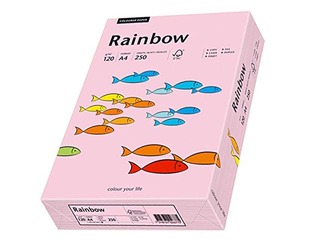Papīrs Rainbow 54, A4, gaiši rozā, 80g/m², 500 loksnes