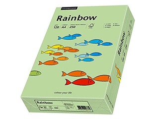 Papīrs Rainbow 75, A4, piparmētru zaļš, 80g/m², 500 loksnes