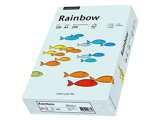 Papīrs Rainbow 82, A4, gaiši zils, 80g/m², 500 loksnes