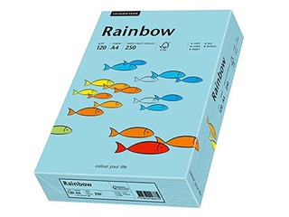 Papīrs Rainbow 84, A4, debess zils, 80g/m², 500 loksnes, 