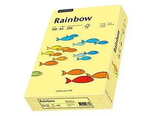 Papīrs Rainbow 16, A4, dzeltens, 80g/m², 500 loksnes