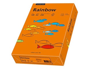 Papīrs Rainbow 26, A4, spilgti oranžs, 80g/m², 500 loksnes