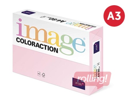 Papīrs Image Coloraction 25, A3, 80 g/m2, 500 loksnes, rozā