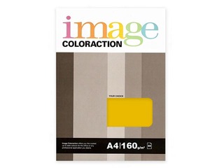 Papīrs Image Coloraction, A4, Sevilla/Dark Yellow, 160g/m², 50 loksnes