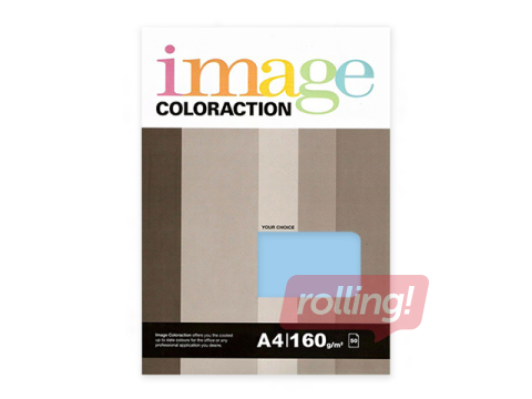 Papīrs Image Coloraction, A4, Iceberg/Pale Icy Blue, 160g/m², 50 loksnes