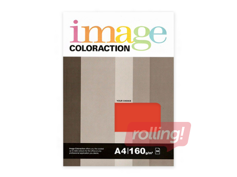 Papīrs Image Coloraction 28, A4, spilgti sarkans, 80g/m², 50 loksnes
