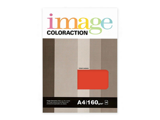 Papīrs Image Coloraction 28, A4, spilgti sarkans, 80g/m², 50 loksnes