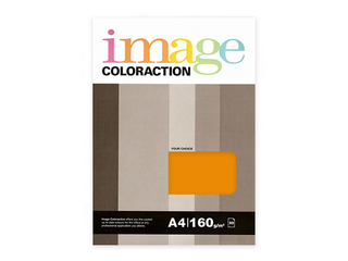 Papīrs Image Coloraction, A4, Amsterdam / oranžs, 80g/m², 50 loksnes