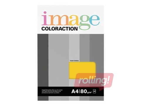 Papīrs Image Coloraction, A4, Sevilla/Dark Yellow, 80g/m², 50 loksnes
