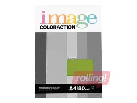 Papīrs Image Coloraction, A4, Dublin/Deep Green, 80g/m², 50 loksnes