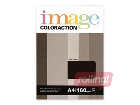 Papīrs Image Coloraction 99, A4, melns, 80g/m², 50 loksnes