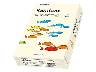 Papīrs Rainbow 03, A4, 160g/m2, 250 loksnes, krēmkrāsa