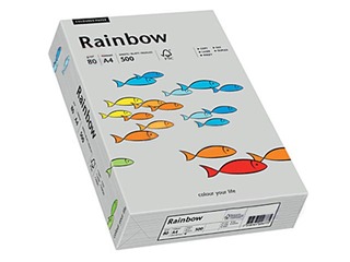 Papīrs Rainbow 93, A4, gaiši pelēks, 160g/m², 250 loksnes