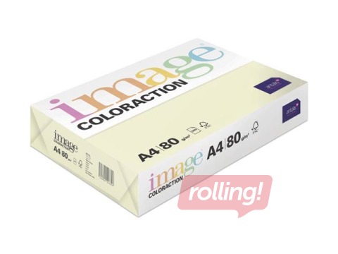 Papīrs Image Coloraction , A4, 80 g/m2, 500 loksnes, Atoll / Pale Ivory
