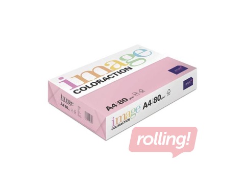 Papīrs Image Coloraction , A4, Coral/Mid Pink, 80g/m², 500 loksnes
