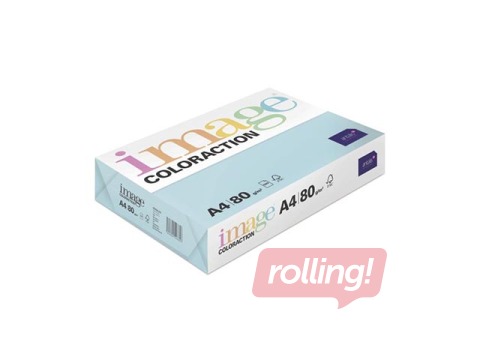 Papīrs Image Coloraction, A4, Bermuda/Azure blue, 80g/m², 500 loksnes