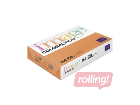 Papīrs Image Coloraction, A4, Amsterdam/Deep orange, 80g/m², 500 loksnes