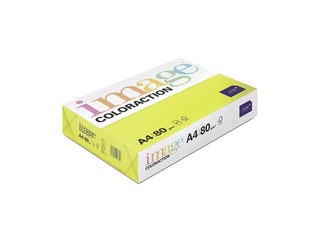 Papīrs Image Coloraction, A4, Ibiza/Neon Yellow, 80g/m², 500 loksnes