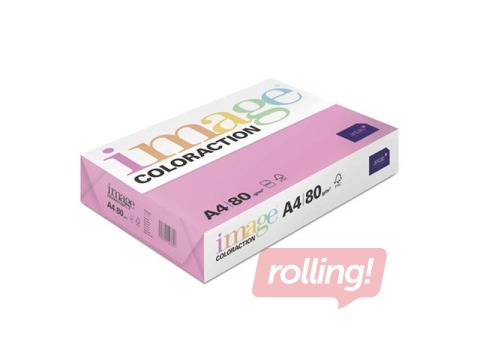 Papīrs Image Coloraction, A4, Malibu/Neoonroosa, 80g/m², 500 loksnes