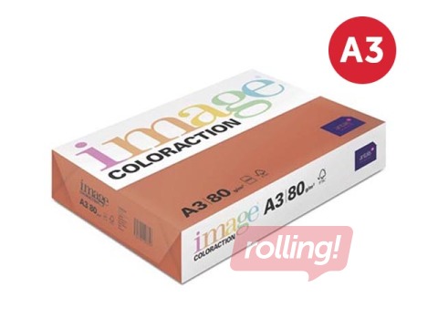 Papīrs Image Coloraction, A3, London/dark red, 80g/m², 500 loksnes
