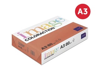Papīrs Image Coloraction, A3, London/dark red, 80g/m², 500 loksnes