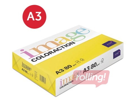 Papīrs Image Coloraction, A3, Sevilla/Dark yellow, 80g/m², 500 loksnes