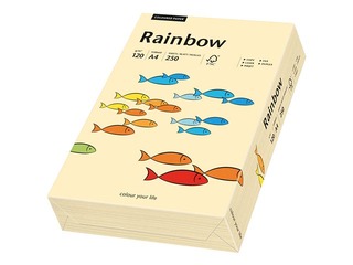 Papīrs Rainbow 06, A4, smilšu krāsas, 120g/m², 250 loksnes