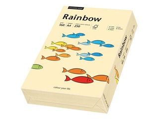 Papīrs Rainbow 06, A4, 160g/m2, 250 loksnes, smilšu krāsa