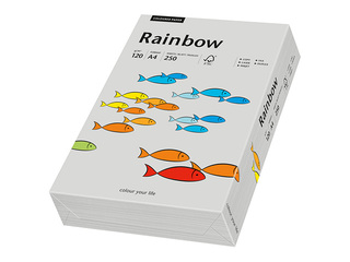 Papīrs, Rainbow 96, A4, pelēks, 120g/m², 250 loksnes