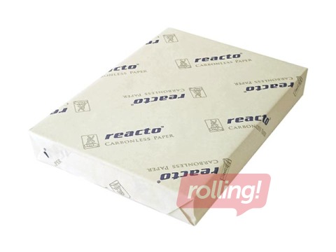 Paškopējošais papīrs A4 REACTO CB 60g 210x297mm, 500 gab., 1 slānis, balts