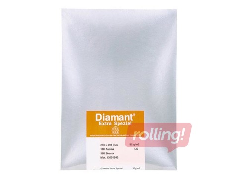 Pauspapīrs Diamond Transplot, A4, 92 g/m2, 500 loksnes