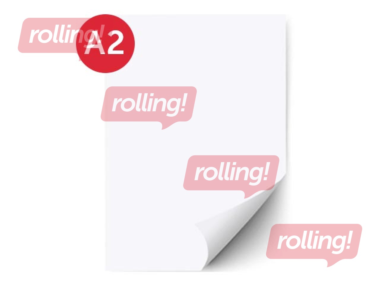 Kartons A2, 250g/m², balts, 1 loksne