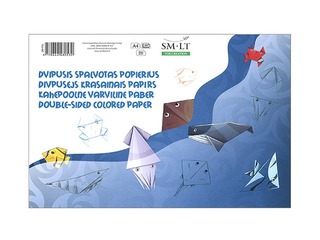 Aplikāciju papīrs SM·LT A4,divpusīgs, 16 lapas, dažādās krāsās
