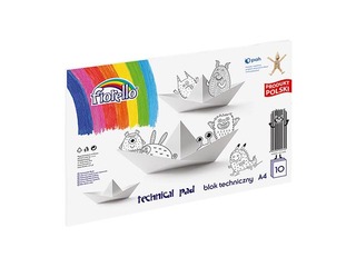 Zīmēšanas albums Fiorello, A4, 150 g/m2, 10 loksnes