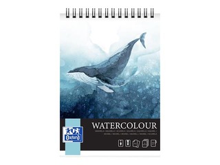 Akvareļu albums Oxford, A4, 300g/m², 10 loksnes