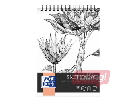 Skicēšanas albums Oxford, A3, 120g/m², 50 loksnes