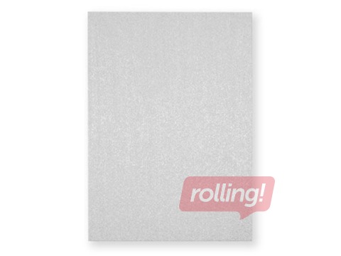 Papīrs Curious Metallics 62, A4, mirdzošs sudrabs, 120g/m², 50 loksnes,