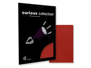 Papīrs Curious Translucents A4, 100 g/m2, 50 loksnes, tumši sarkans