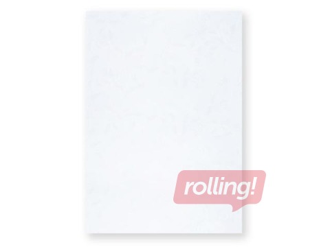 Dizaina papīrs Liana white A4,100 g/m2, 50 loksnes