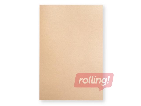 Papīrs Curious Metallics, A4, 120 g/m2, 50 loksnes, miesas krāsas