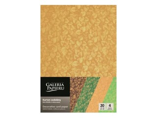 Dizaina papīrs The Power of Green, A4, 200g/m², 20 loksnes, 4 krāsas