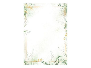 Dizaina papīrs Meadow Sheet, A4, 100 g/m2, 50 loksnes